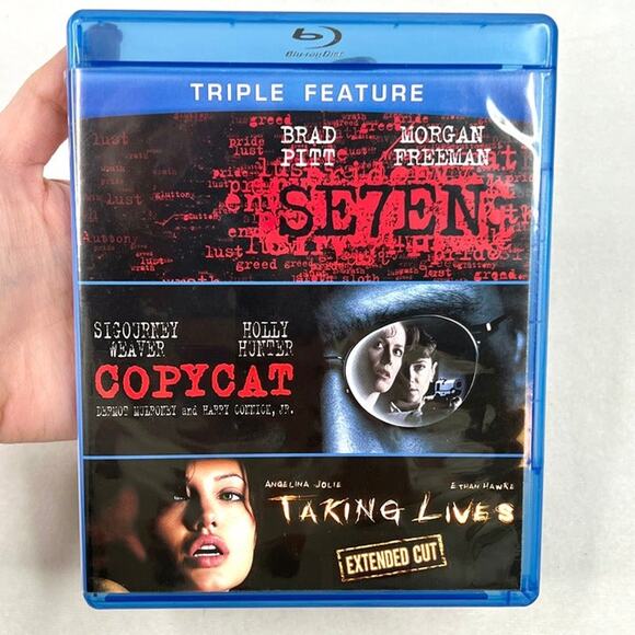 Triple Feature Seven Copycat Taking Lives Blu Ray - Picture 1 of 4